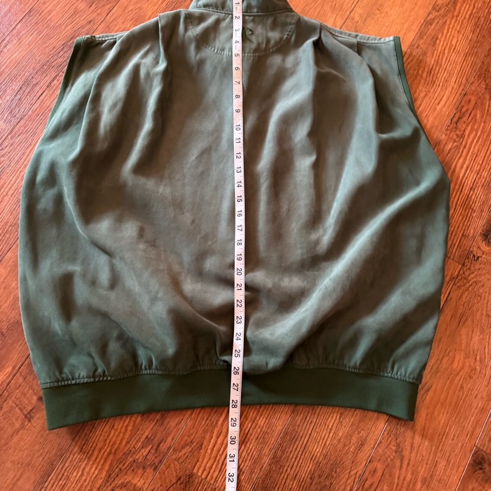 Zero Restriction Microsuede 1/4 Snap Pullover Ves… - image 7